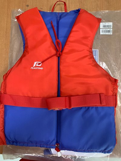 PLASTİMO CAN YELEK OLYMPIA 50N RED / BLUE SZ.M 50 - 60 KG - P40047