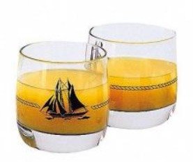 Plastimo Viski / Whiskey Bardağı - Cam - 6'lı Takım