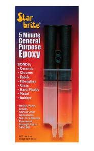 Star Brite Genel amaçlı şeffaf epoksi yapıştırıcı