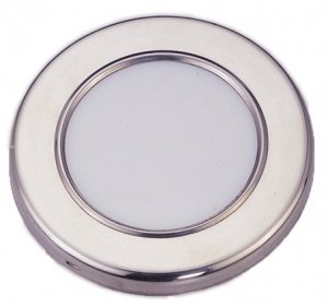 Tavan lambası gömme yuvarlak krom