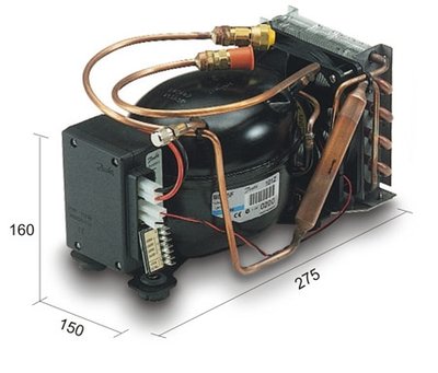 Vitrifrigo soğutma ünitesi /Danfoss Ekovat