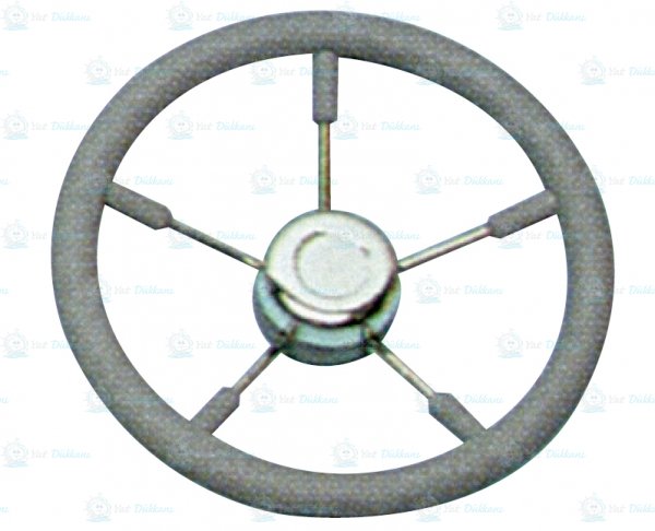 Dümen simidi 350mm gri