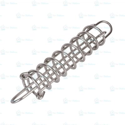 Halat Esnetme Yayı Krom 580mm