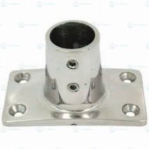 Krom Taban  90' Kare 25mm
