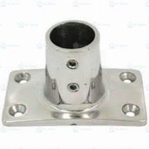 Krom Taban  90' Kare 25mm