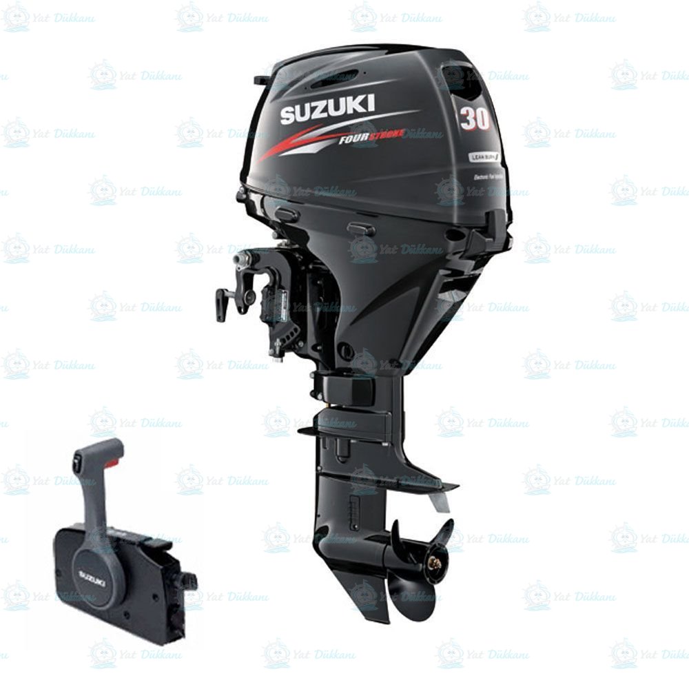 SUZUKİ 30 HP UZUN ŞAFT MARŞLI TRİMLİ DİREKSİYON SİSTEMLİ 4 ZAMANLI DENİZ MOTORU-DF 30 ATL