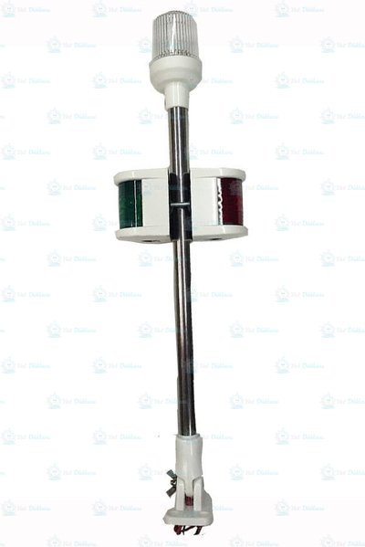 Işıklı Kombine Bayrak Direği 40 CM
