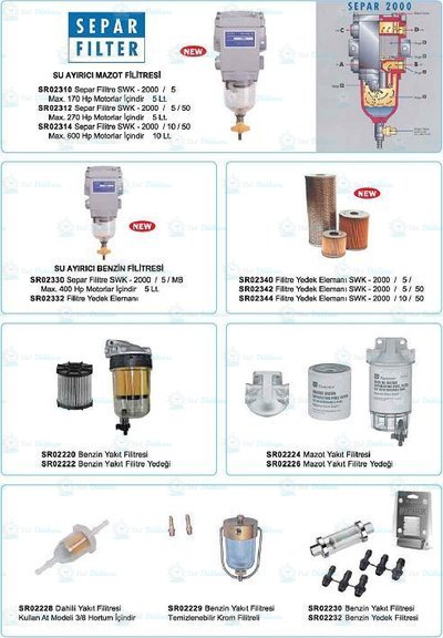 SEPAR FİLTRE SWK-2000/5 MAX 170 HP