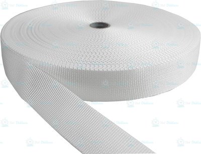 HALAT WEBBING 50mm BEYAZ - Polipropilen Dokuma Kayış