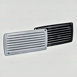 P16308 HAVALANDIRMA KAPAĞI KARE PLASTİK SİYAH