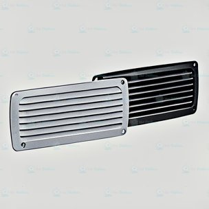 P16308 HAVALANDIRMA KAPAĞI KARE PLASTİK SİYAH