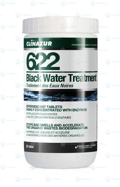 Clin Azur -622- Pis su tankları için tablet 24 adet