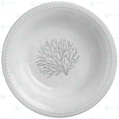 Çukur Tabak Seti - Harmony - Coral - 6 Parça