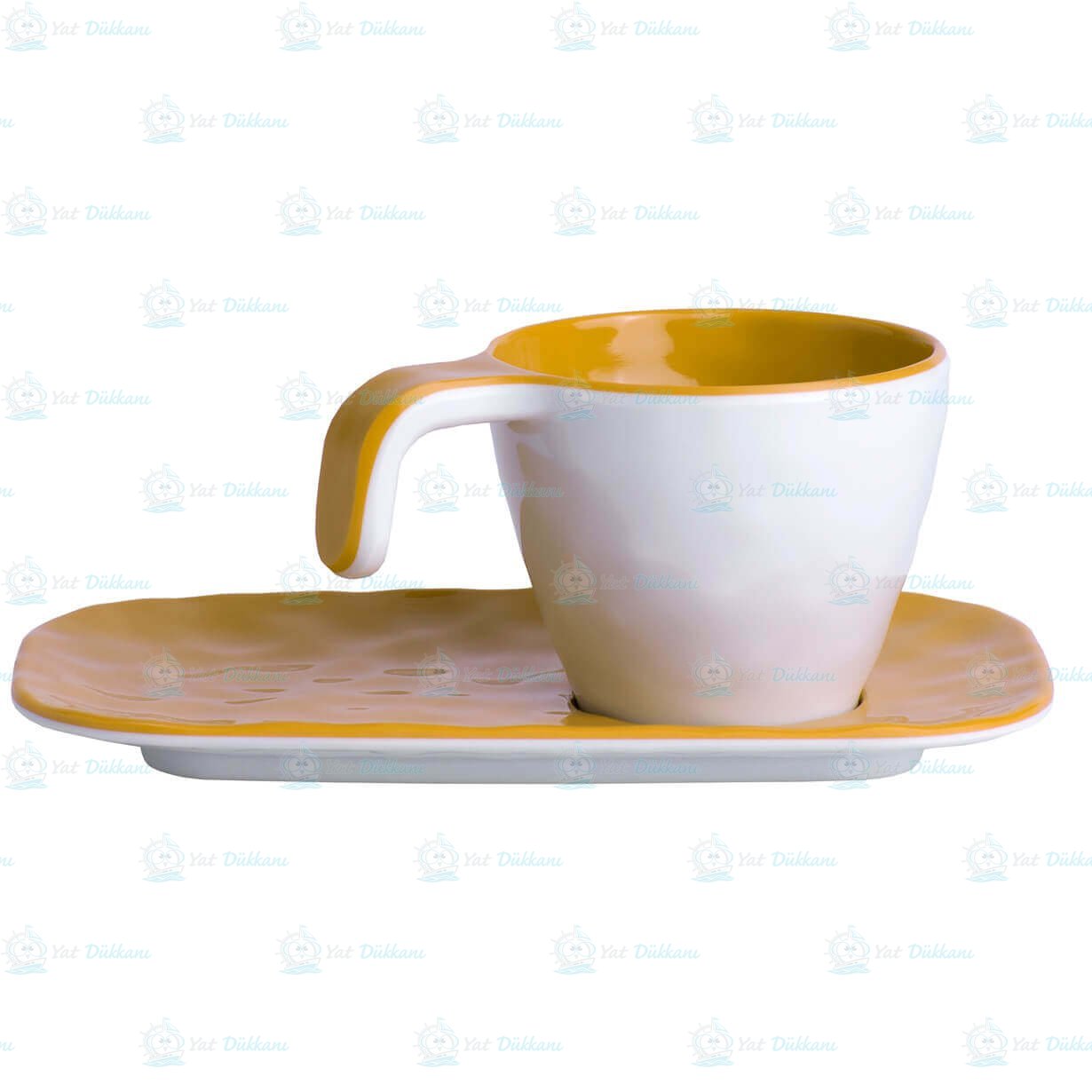 Espresso Seti - Summer Mustard - 6 Kişilik