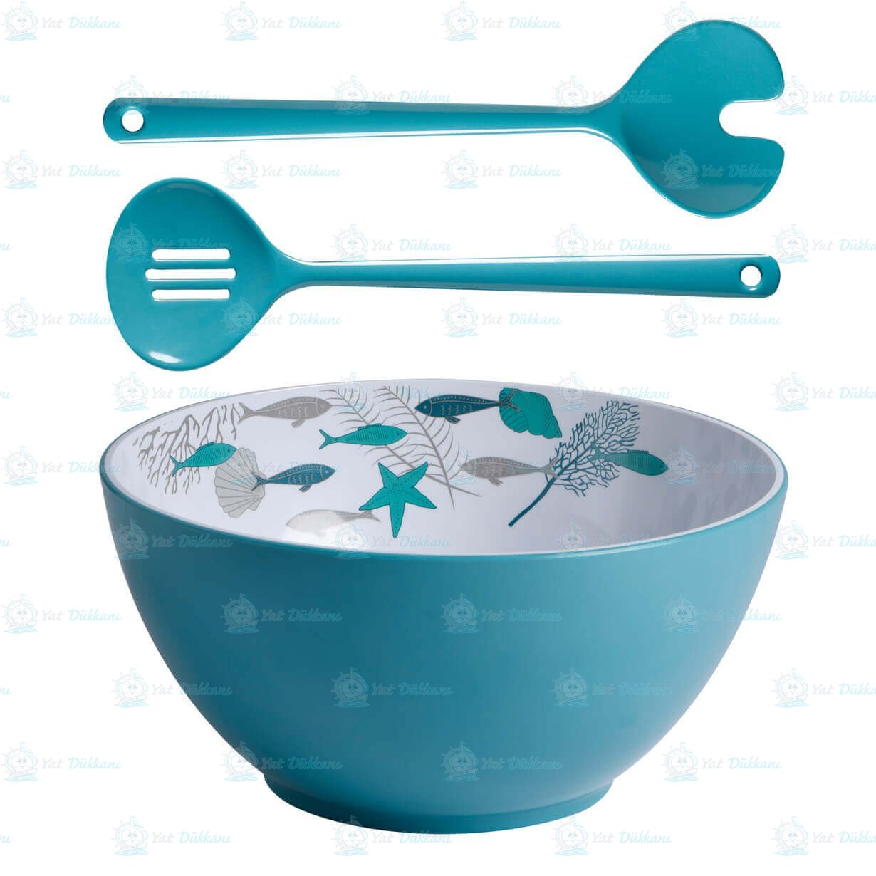 Salata Servis Seti - Coastal - 3 Parça