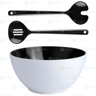 Salata Servis Seti - Summer Black - 3 Parça