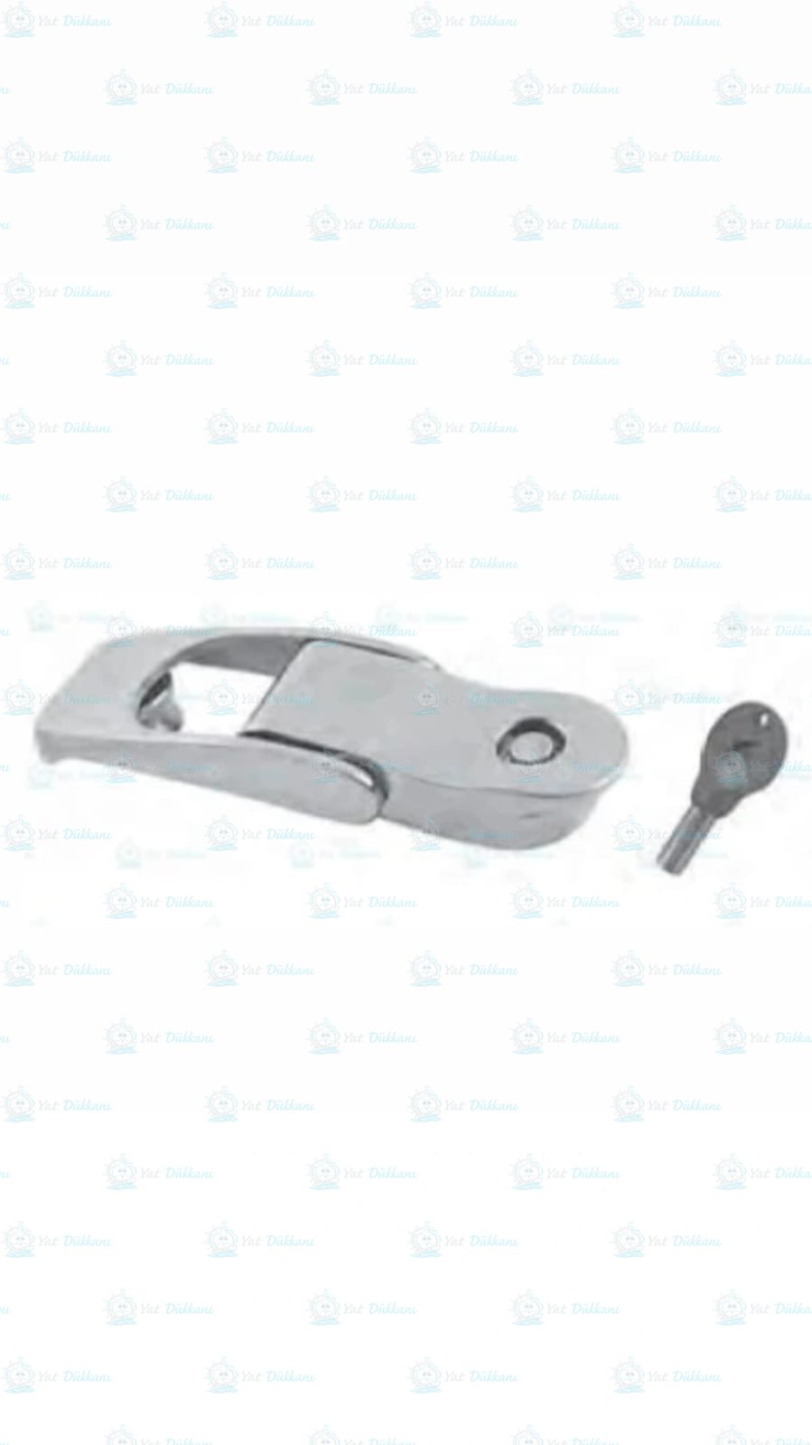 Modern Kapak Kilidi 25 x 82 mm Kilitli