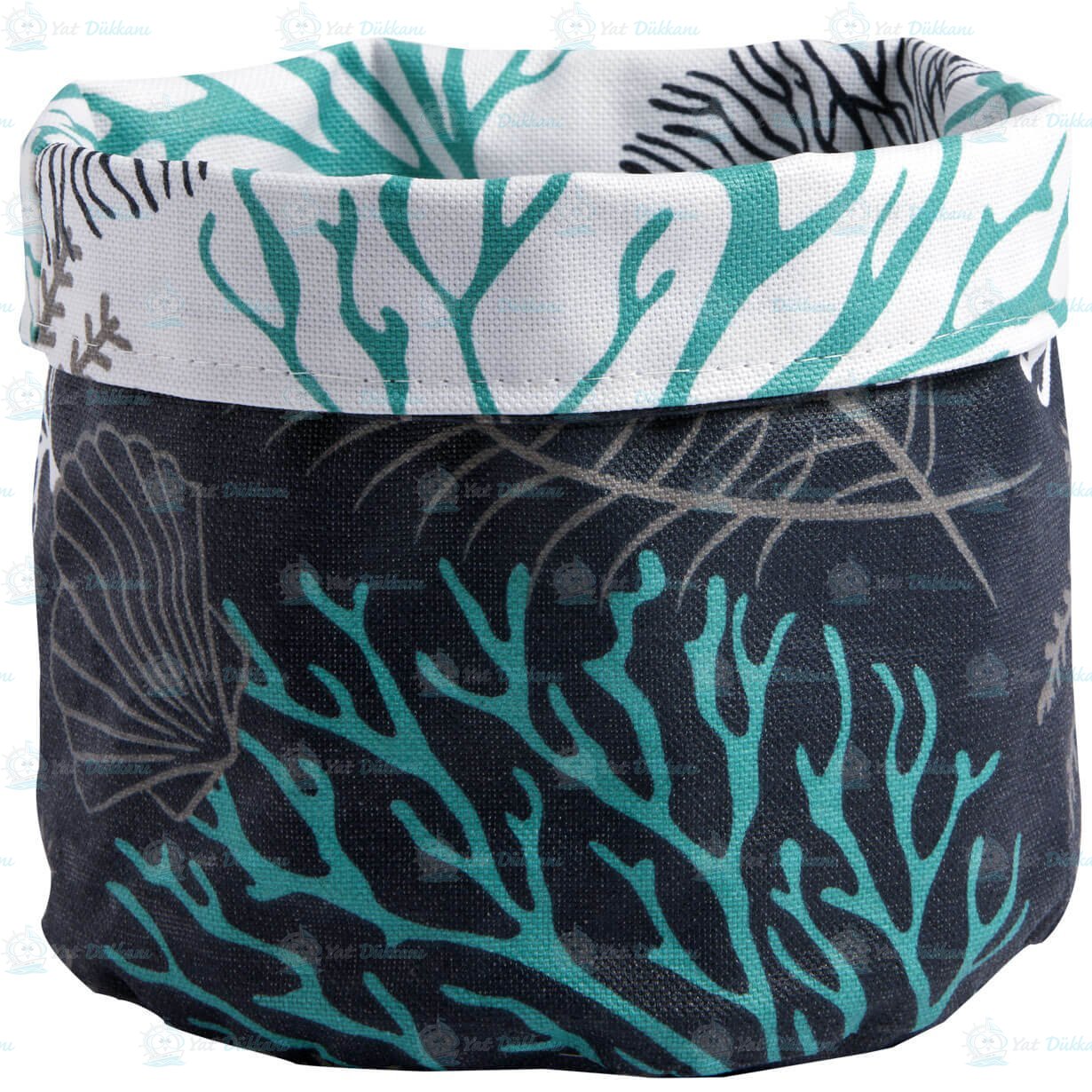 Sepet - Coastal - Desenli - Lacivert - Medium
