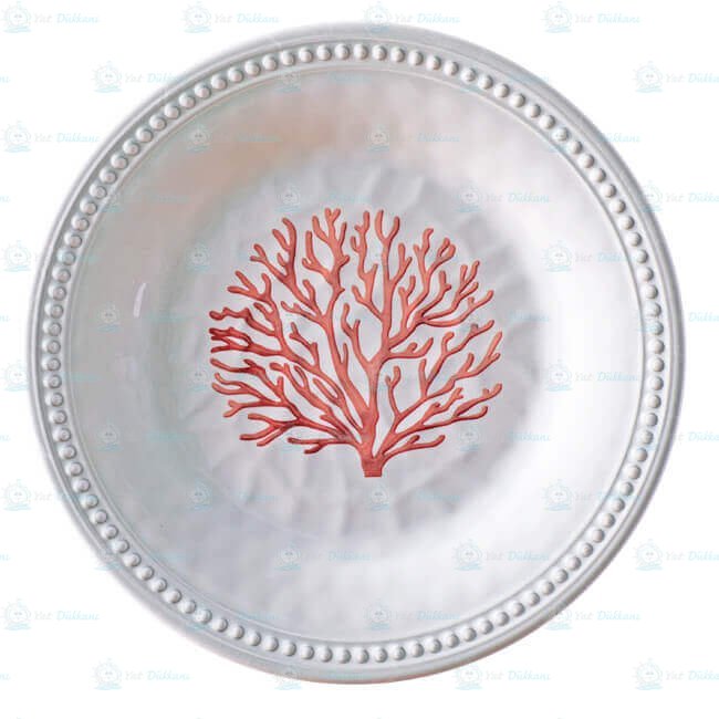 Tatlı Tabağı - Harmony Coral - 6 Parça