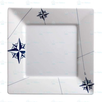 Yemek Tabağı - Kare - Northwind - 6 Parça