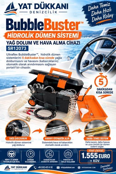 ULTRAFLEX HİDROLİK SİSTEM YAĞ DOLUM VE HAVA ALMA CİHAZI