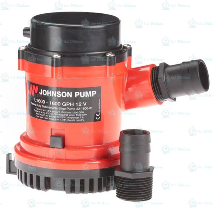 Johnson L 1600 Sintine Pompası / 12V