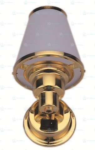 AAA 00955 Plastik Abajurlu Aplik 12V - Sarı