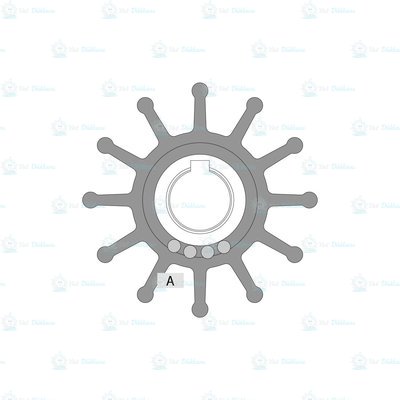 Johnson Pump 09-701B-1 SHERWOOD İMPELLER 9959K