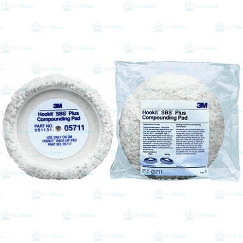 3M 5711 Hookit Keçe Pasta Tabanı Beyaz