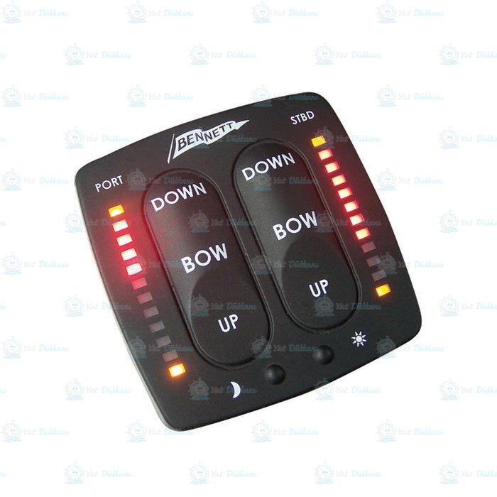 Bennett Göstergeli Switch Çift Kumanda 12 V-24V