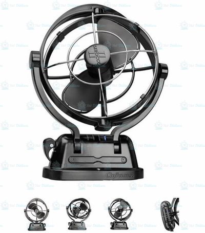 VANTİLATÖR - SİROCCO II - 12V - SİYAH