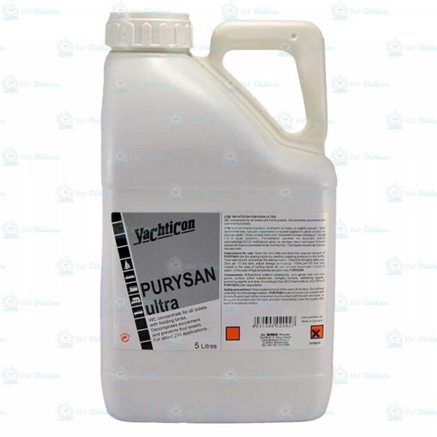 Yachticon Purysan ultra 5Lt /Tank ve Tuvalet Koku Giderici