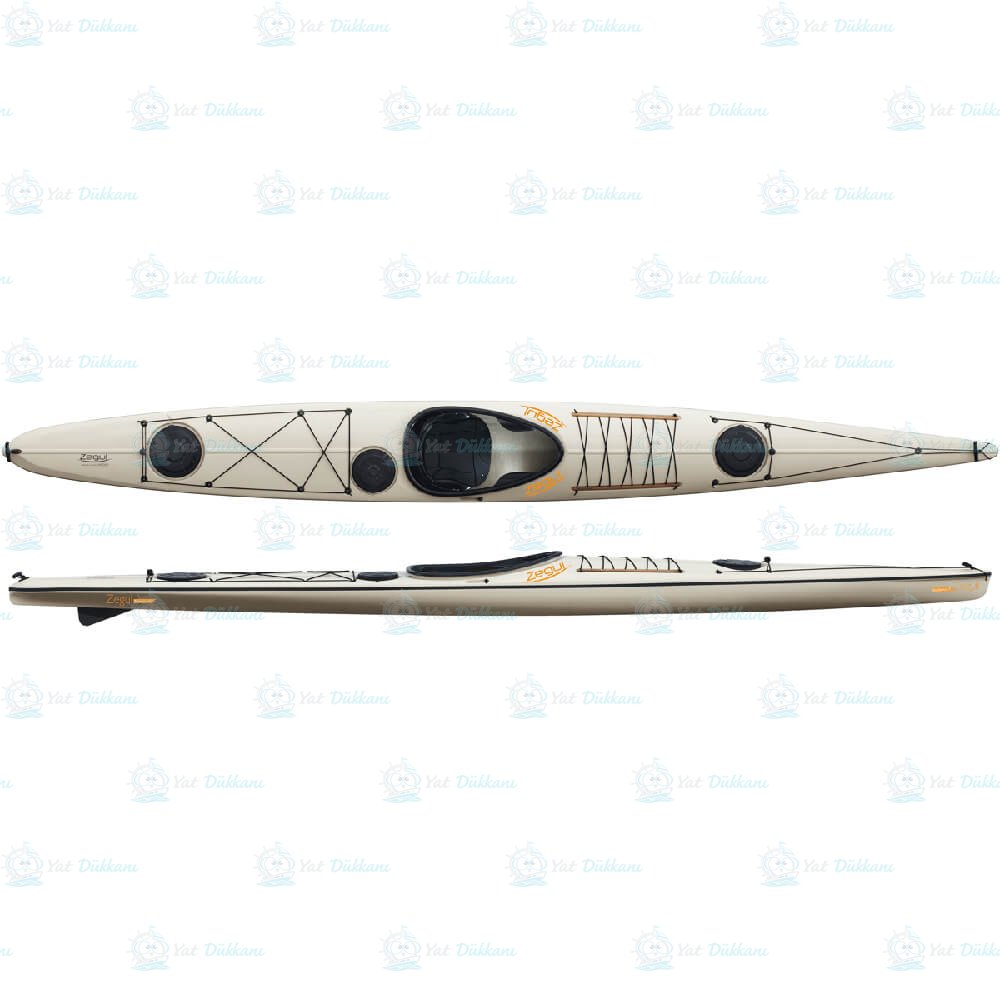 TAHE KAYAKS ZEGUL BAIDARKA - BEYAZ/SİYAH/BEYAZ