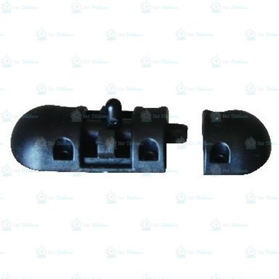 Kapı Sürgüsü, Siyah 29x86mm