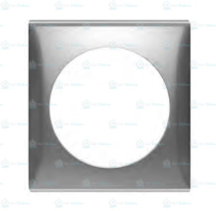 Berker Tekli Çerçeve Siyah 60 x 60 mm