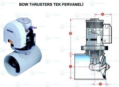 Lewmar Baş Pervanesi 12V 140TT 2.2KW