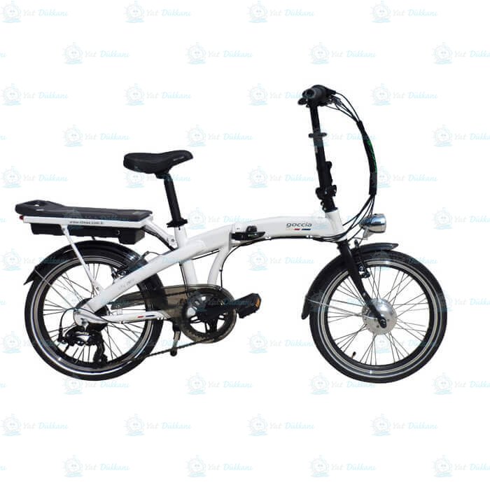 ELEKTRİKLİ KATLANIR BİSİKLET - CITYZERO - 20" - BEYAZ