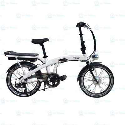 ELEKTRİKLİ KATLANIR BİSİKLET - CITYZERO - 20" - BEYAZ