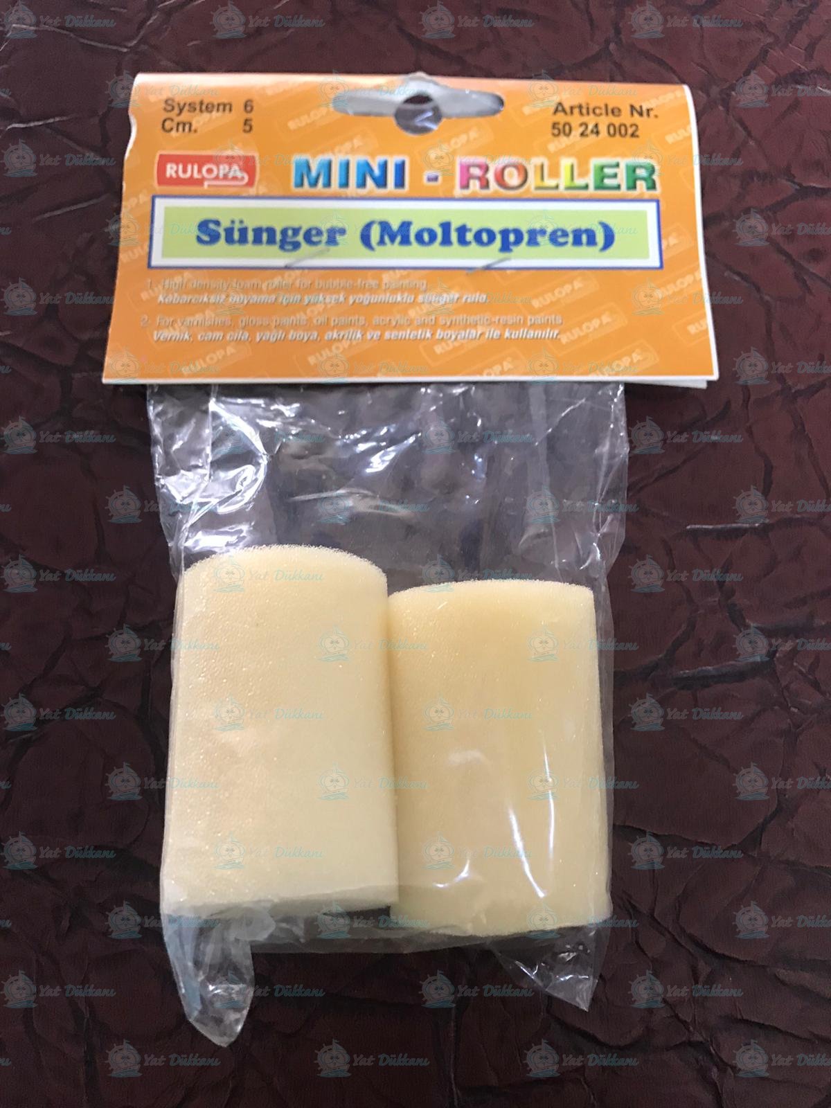 Sünger Mini Rulo 5cm
