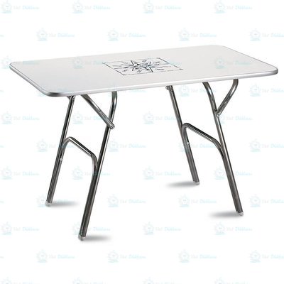 FORMA KATLANIR MASA - AYARLANABİLİR - MELAMİN TABLA - 120 X 75 CM